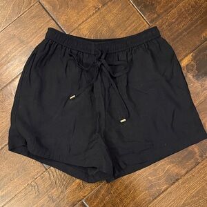 Women's Black Casual Shorts